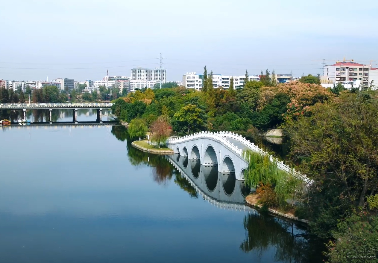 湖北枣阳千古帝乡栽新绿园林城市谱新篇